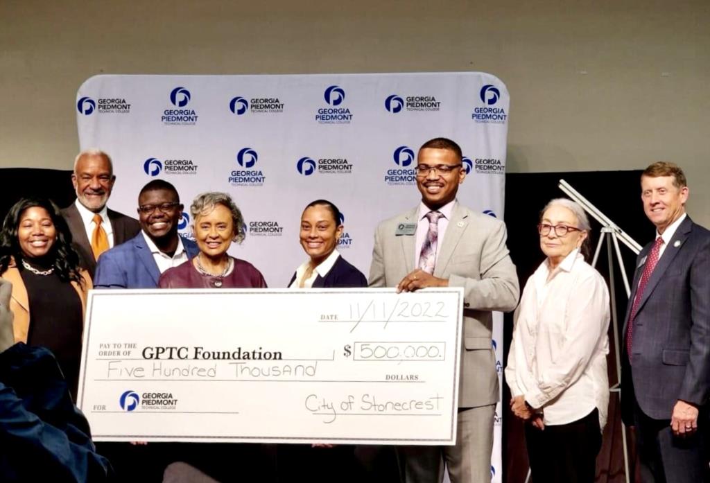 City of Stonecrest allocates $500,000 to Georgia Piedmont Technical College to Bolster Local Workforce and Economic Recovery